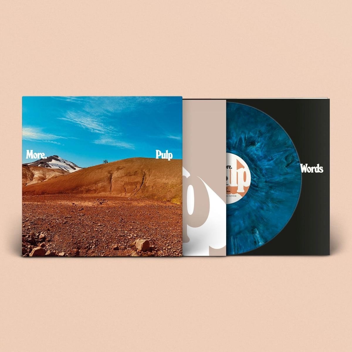 Pulp - More. (Limited edition Blue Sky Thinking Vinyl)