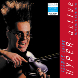 Thomas Dolby - Hyper-active (Heavy breather subversion) (Transparant Blue 12")