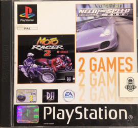 Need for speed: Porsche 2000 + Moto racer 2 (2 Games)