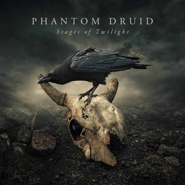 Phantom Druid - Stages of twilight (Limited edition Transparent Red with Black Marble Vinyl))