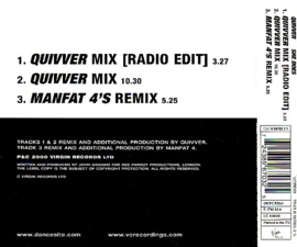 Quivver - She does (CD Maxi Single)