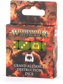 Warhammer - Age of Sigmar: Grand alliance destruction dice (80-23)