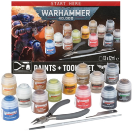 Warhammer 40K - Paints + Tools set (60-12)