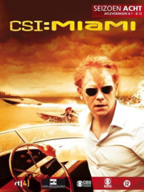 CSI: Miami - 8e seizoen 8.1 - 8.12 (3-DVD)