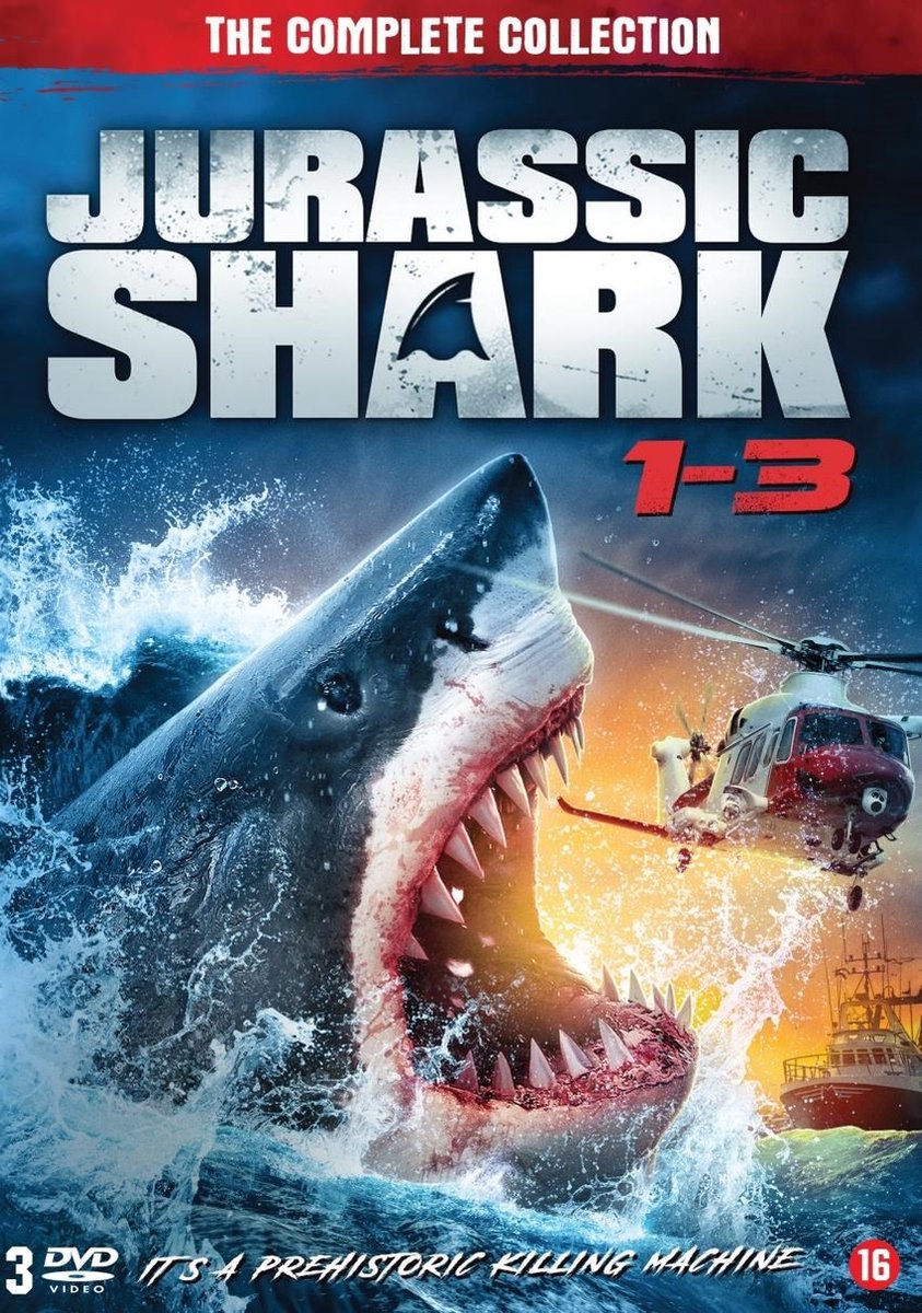 Jurassic shark 1 -3 (DVD) (The complete collection)