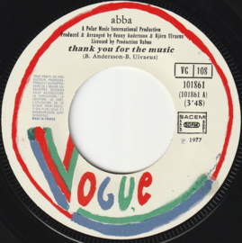 Abba - Thank you for the music (7")