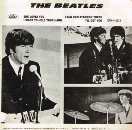 Beatles - Ella te ama (She love you) (7"EP) (Mexico)