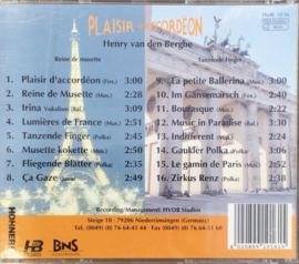 Henry van den Berghe - Plaisir d'accordéon (CD)