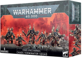 Warhammer 40K - Chaos Space Marines: Chaos Terminator Squad (43-19)