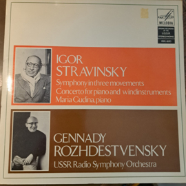 Igor Stavinsky - Symphony in three movements (LP)