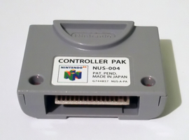 Controller pak (Memory Card) (NUS-004)