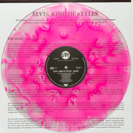 Elvis Presley - Elvis Styles (Limited edition Neon Pink, Black, White and translucent with a cloudy effect 3-LP)