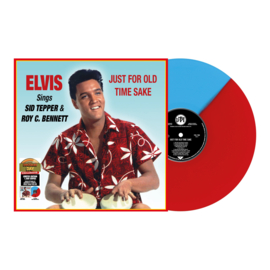 Elvis Presley - Just for old times sake (Limited edition half/Half effect Red and Blue vinyl)
