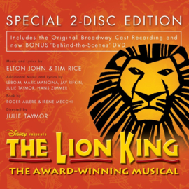 Lion King: Original Broadway Cast Recording and new BONUS 'Behind-the scenes' DVD (CD+DVD)