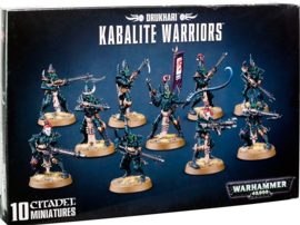 Warhammer 40,000 Drukhari Kabalite warriors