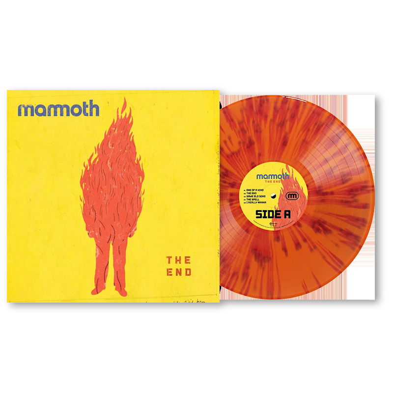 Mammoth - The end (Indie Only Orange & splattered Red Vinyl)