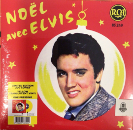 Elvis Presley - Noel avec Elvis (Limited edition Yellow translucent vinyl 7")