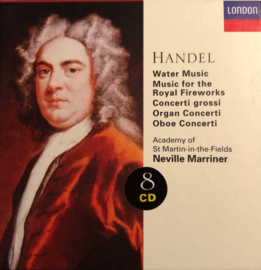 Handel - Water music - Music for the royal fireworks - (8-CD)