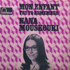 Nan Mouskouri - Mon enfant (7") (0440648/09)