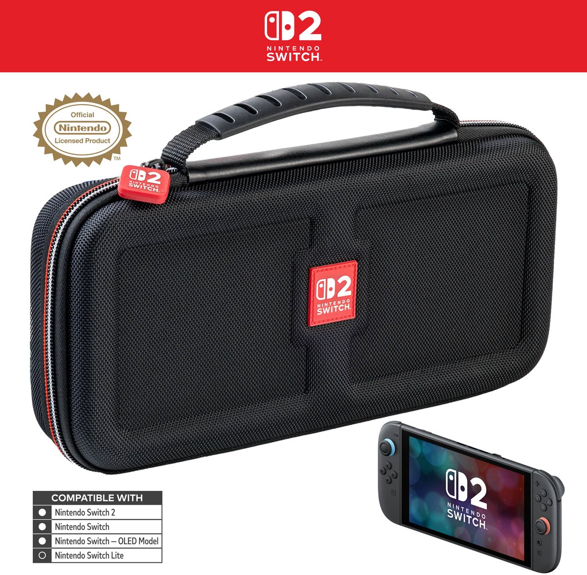 Official Nintendo Case Deluxe (Black)