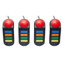 Buzzers (wired) voor Buzz (PS2)