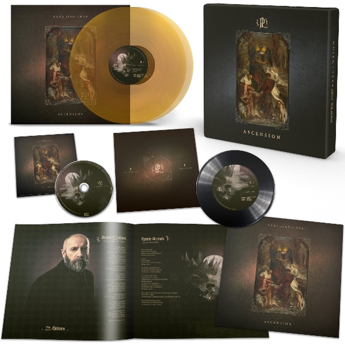 Paradise lost - Ascension (Limited edition Crystal Clear & Amber 2 LP + CD + 7"))