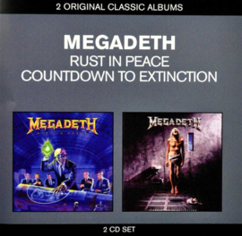 Megadeth - Rust in peace / Countdown to extinction (2-CD)