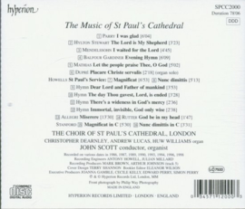Choir of ST Paul's cathedral - Anthems, magnificats, hymns and a psalm  (0204803)