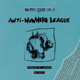 Anti-nowhere league - Streets of London (7" Blue Solid Vinyl)