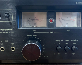 National Panasonic - Stereo Cassette Deck RS-612US