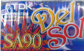 TDK SA 90 Limited edition Del Sol cassettebandje