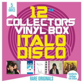 12" Collector's vinyl box: Italo disco (5 12")