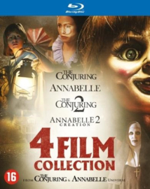 4 Film collection: conjuring 1 & 2, Annabelle 1 & 2 (4 Blu-ray)
