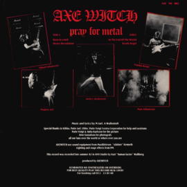 Axewitch - Pray for metal (12") (Green vinyl)