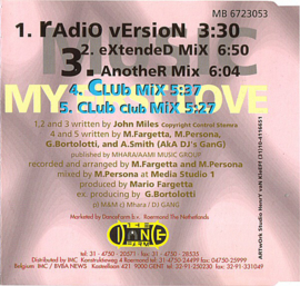 Fargetta - Music - My first love (CD maxi)