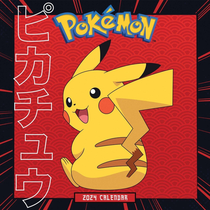 Pokémon 2024 calendar Pokémon Cards HOE