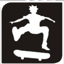 Sjabloon midi - skater