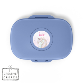 Snackbox Monbento Gram met naam | Schattige Eenhoorn