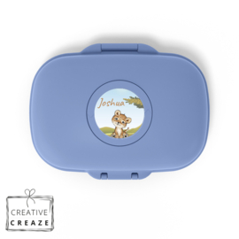 Snackbox Monbento Gram met naam | Afrika | Panter