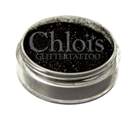 Chlois Glitter Black 5 ml - zwart