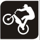 Sjabloon midi - biker