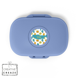 Snackbox Monbento Gram met naam | Monstertjes