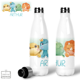 Thermosfles RVS Baby Dino's - 500 ml - Warm en koud - €24,99