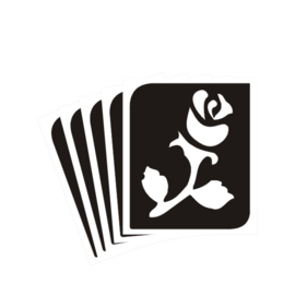 Sjabloon -  roos 2
