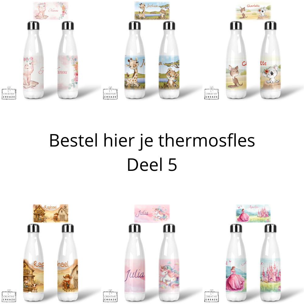 Bestel hier je thermosfles RVS - Deel 5
