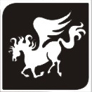 Sjabloon midi - paard