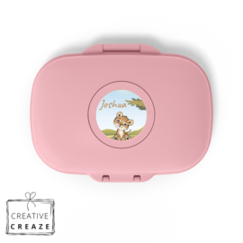 Snackbox Monbento Gram met naam | Afrika | Panter