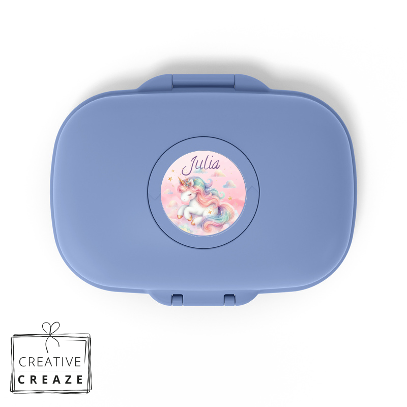 Snackbox Monbento Gram met naam | Cloud Unicorn | €18,99
