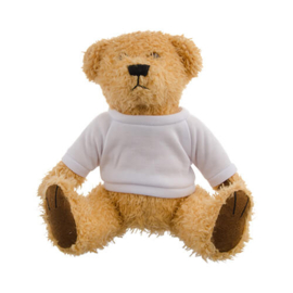 Teddybeer met shirt voor sublimatie - 2 kleuren