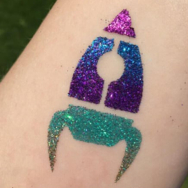 Glittertattoosetje  Mixed Jongens